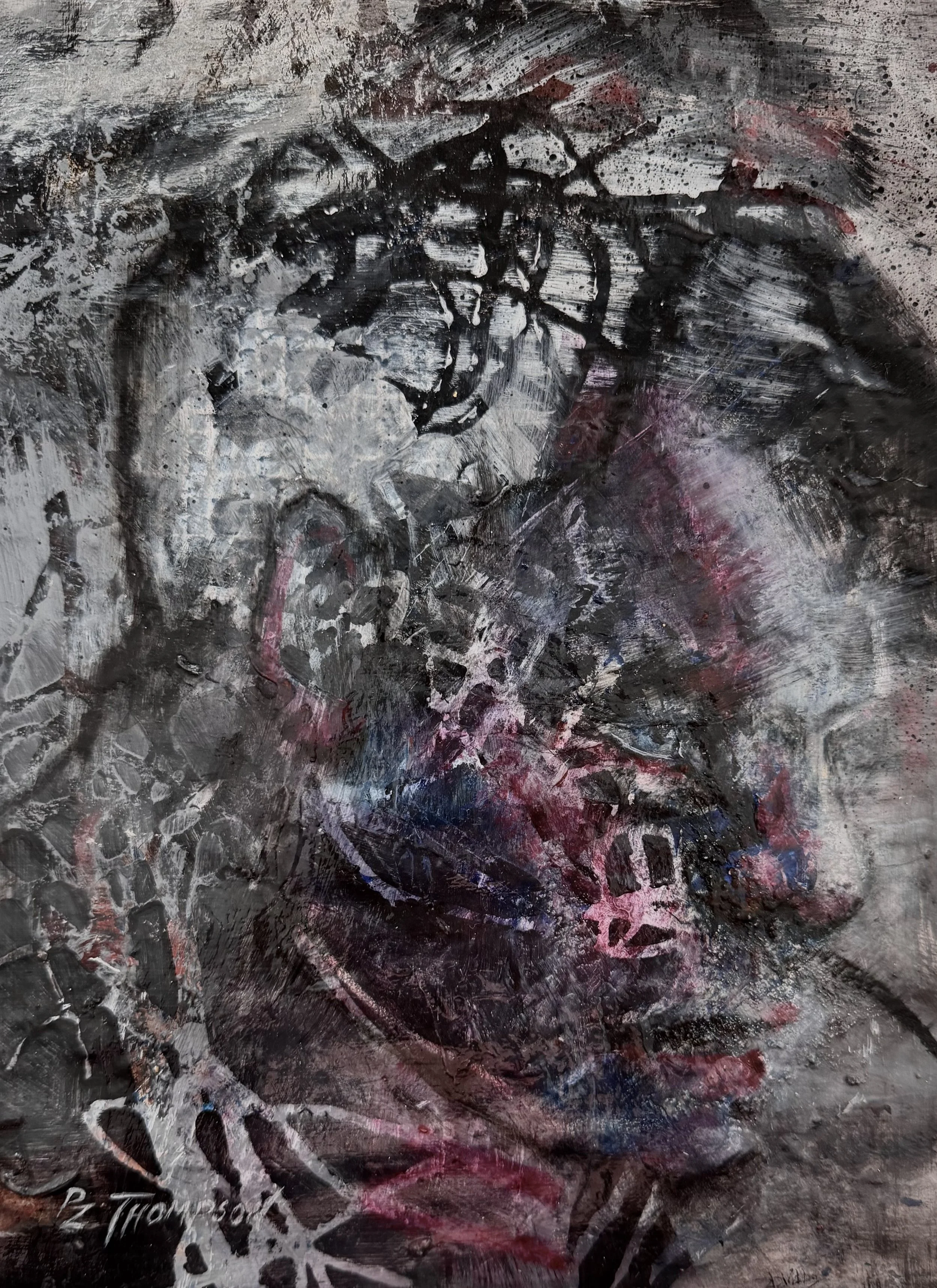 Patricia Thompson - Realization - Acrylic - 13.5" x 17” - $475 - paulpat9585@gmail.com