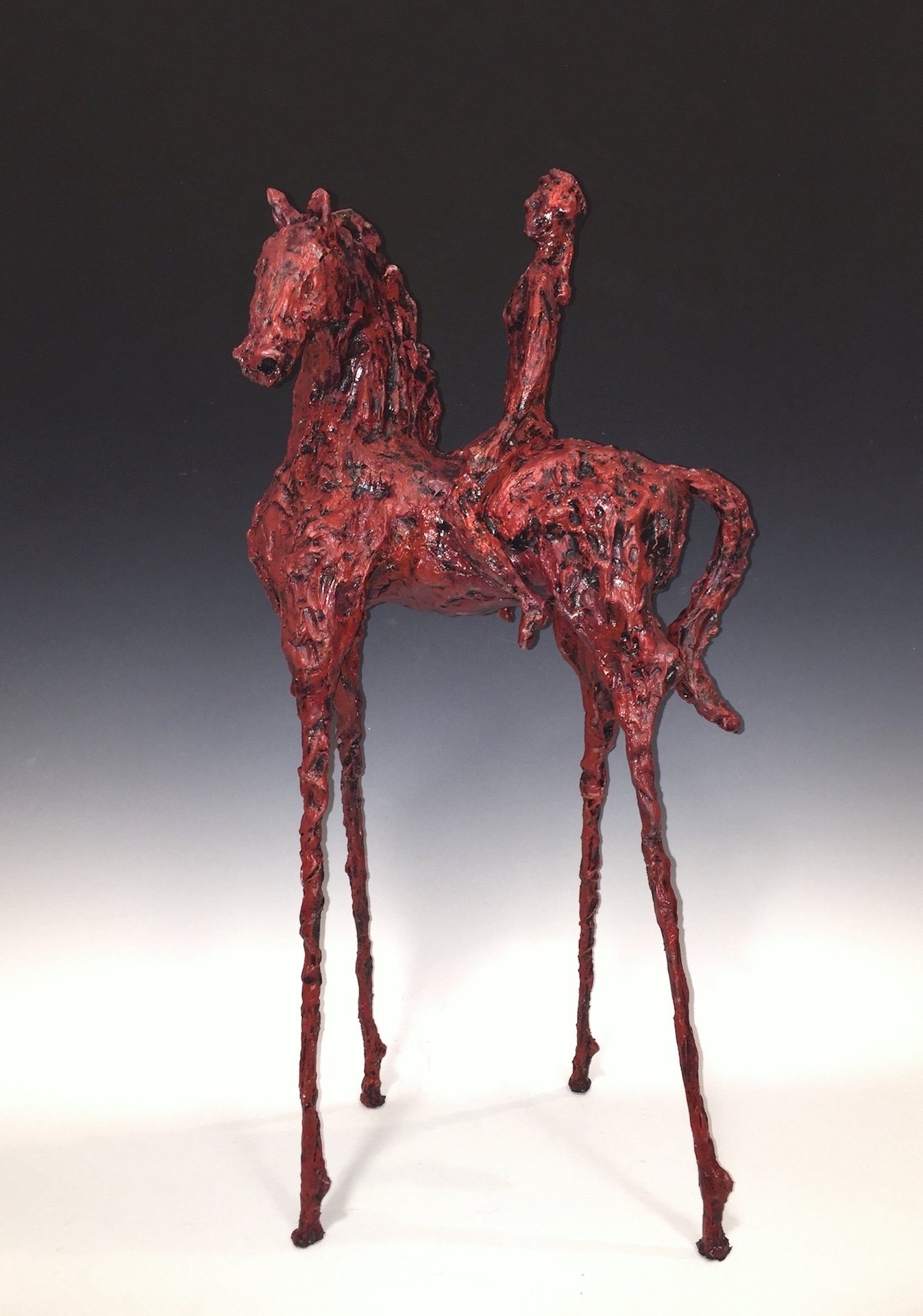 Kindred Survivors - Mindy Colton - 3 - D Mixed Media - 23" x 6" x 11" - $1,800 - equusartist@aol.com