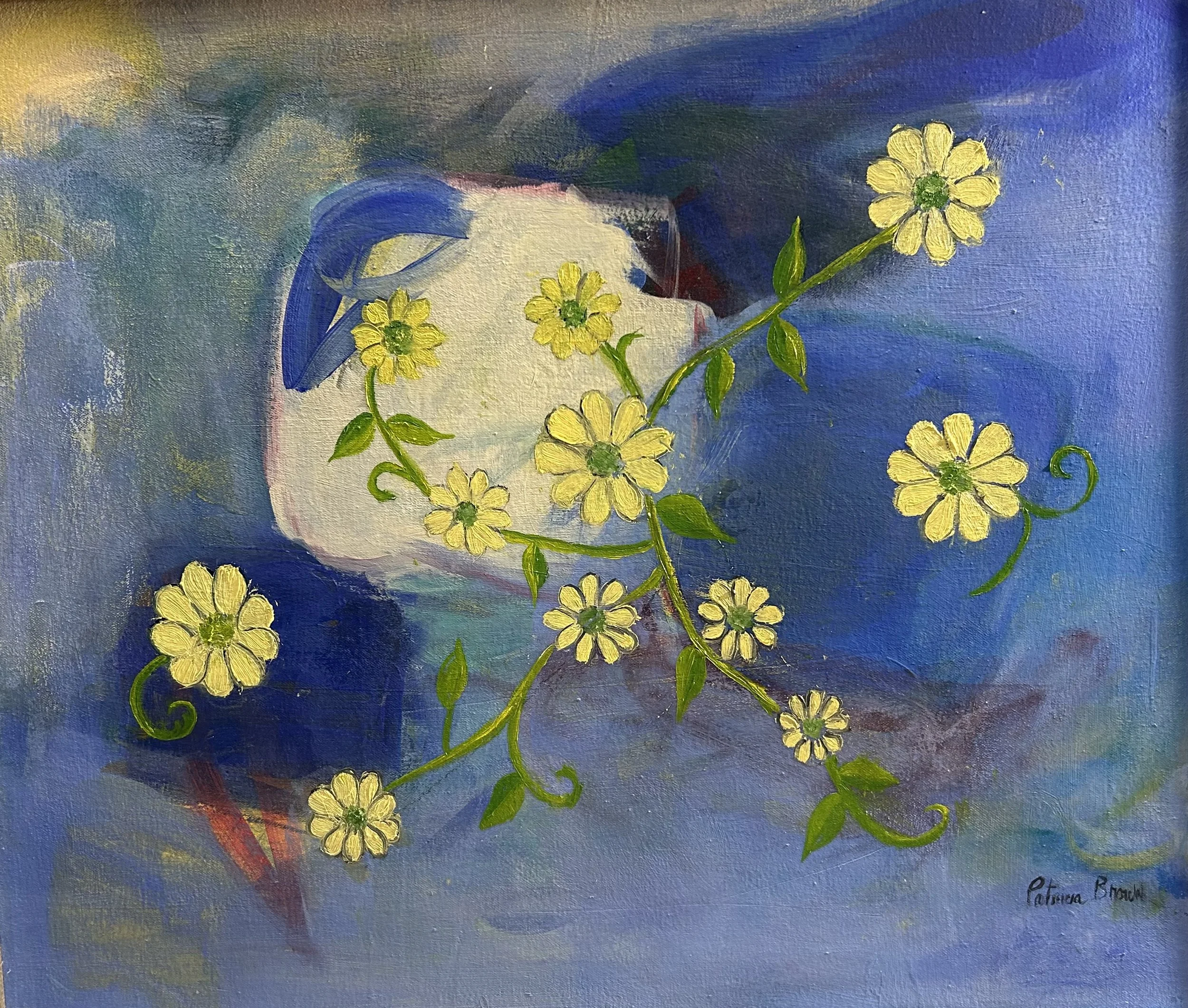 Garden of Light, Patricia Brown, Oil, 28” x 24”, $450, ppmintpaty@aol.com