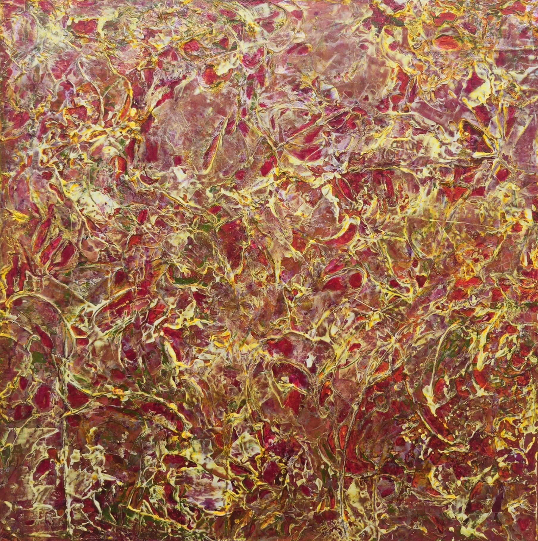 Fiery Passions, Kelley Batson-Howard, Acrylic, 24” x 24”, $700, kbatsonart@yahoo.com