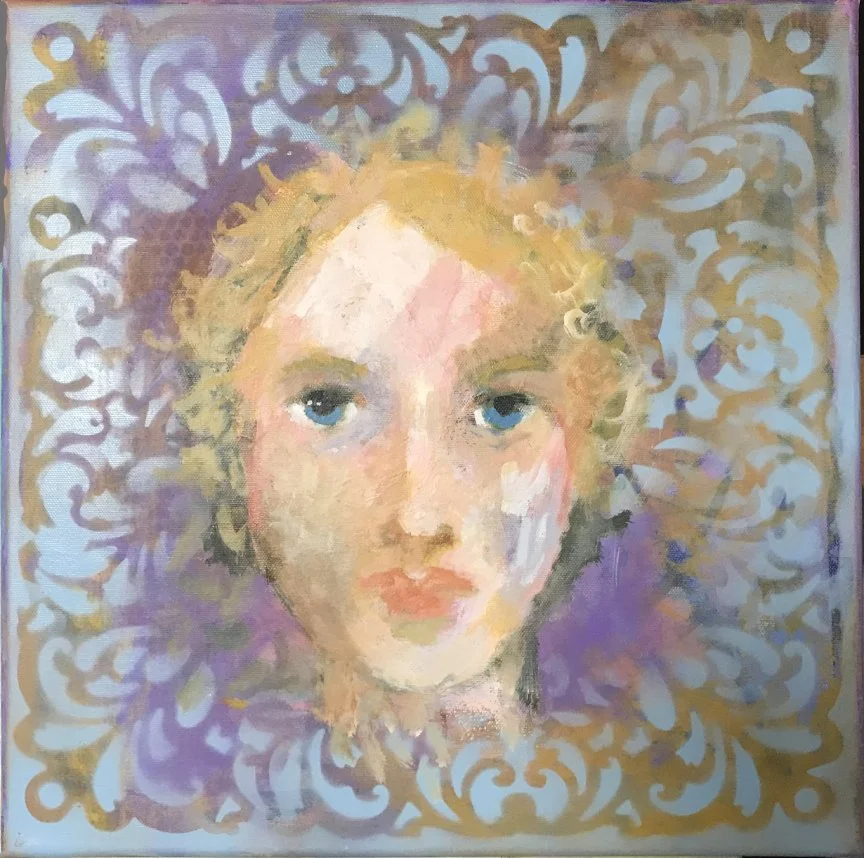Keri Ippolito - Imagine I - Acrylic - 16" x 16" - $175 - keriippolito@gmail.com