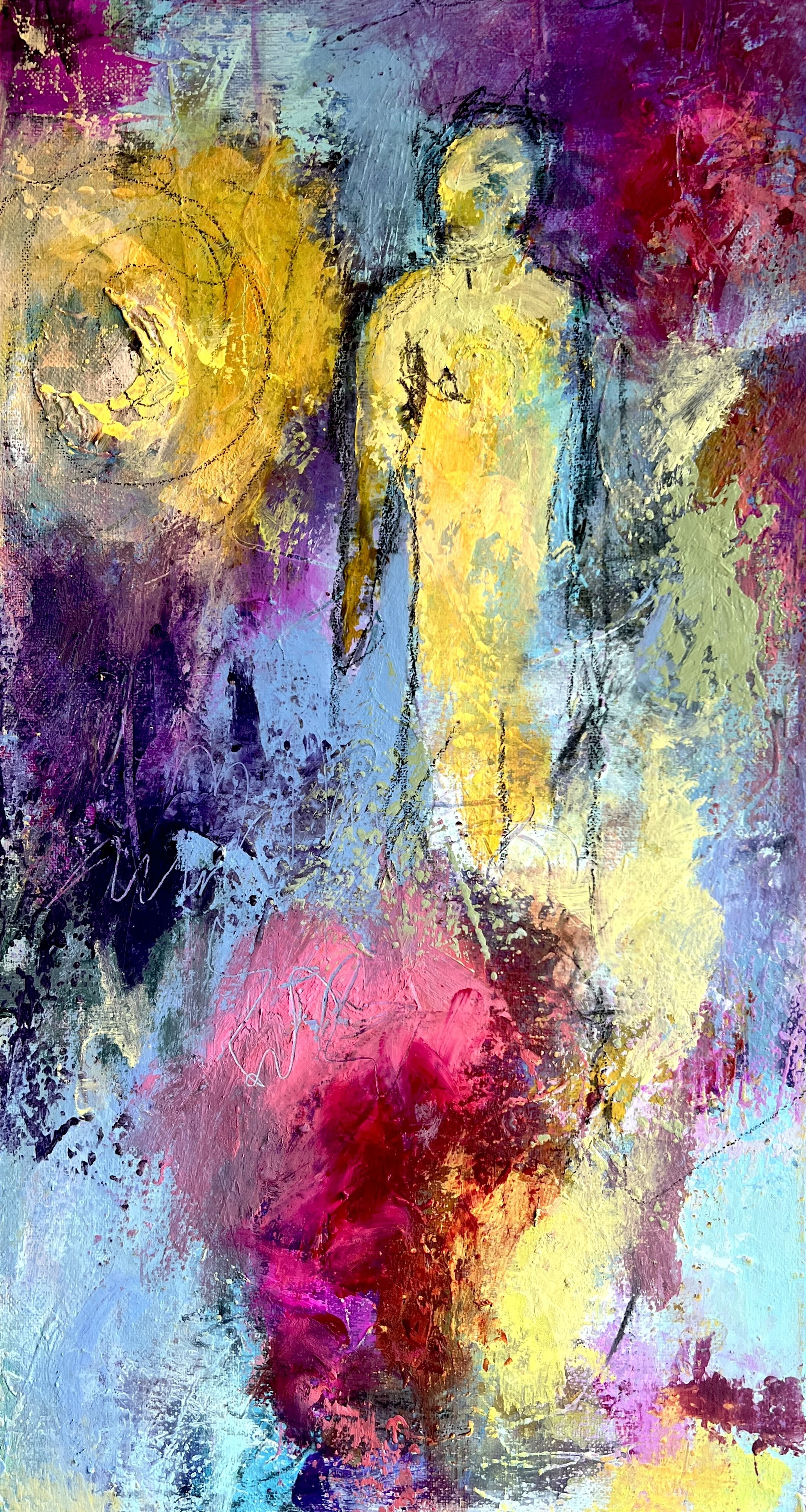 Madeline Beaudry - The Lightworker's Return - Mixed Media - 12.5" x 21.5" - $350 - maabeaudr@gmail.com