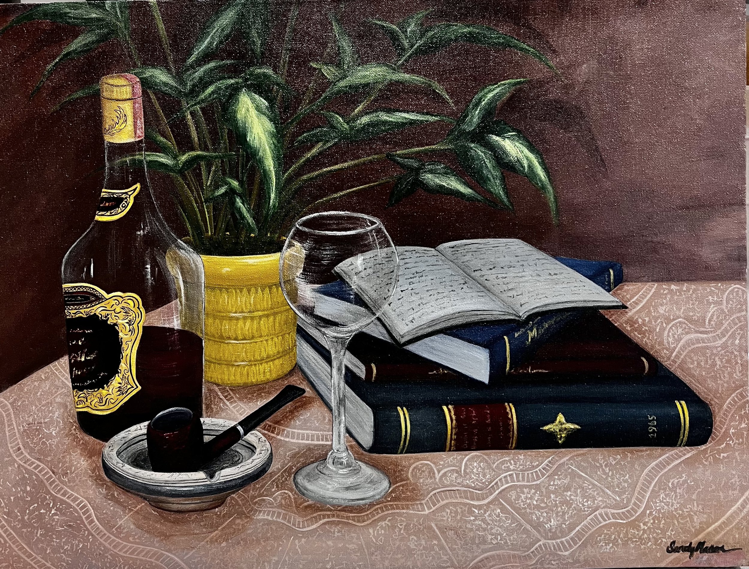 Sandy Mason Clark - Acrylic - 18”x24” - “Quiet Contemplation” - $685 