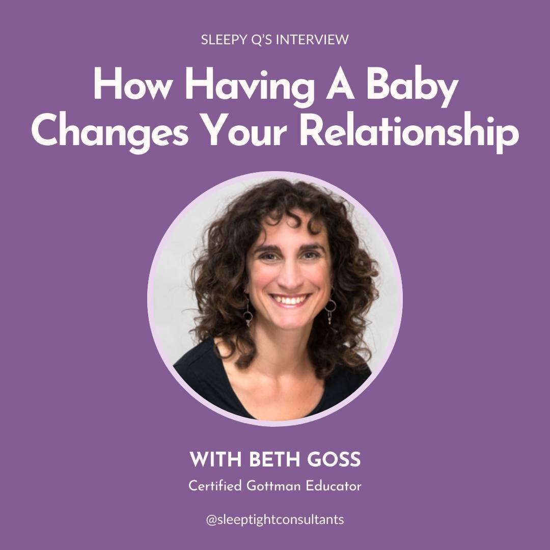 Few experiences in life change you more than becoming a parent. Dive into our heartfelt interview with Beth Goss on my podcast @sleepyqspodcast. Explore the transformative power of becoming a parent with us and how it can impact your relationship. 

