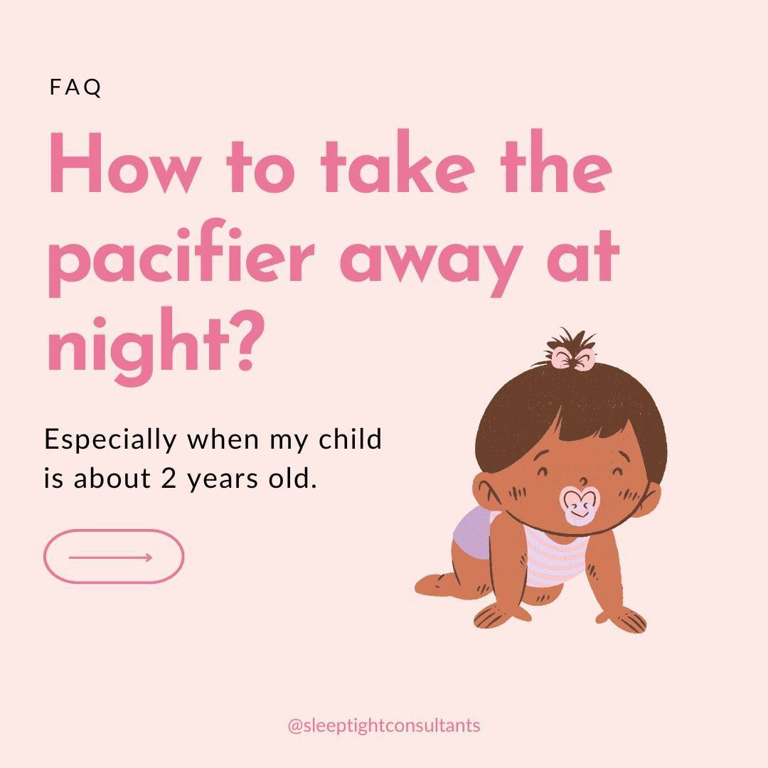 🌟 Pacifier Question! 🌟 I often get asked how to get rid of the pacifier before the age of 3. Around the 2 year mark, kids often can't understand the change and might react strongly, even stop napping. Wait until you can manage without naps before c