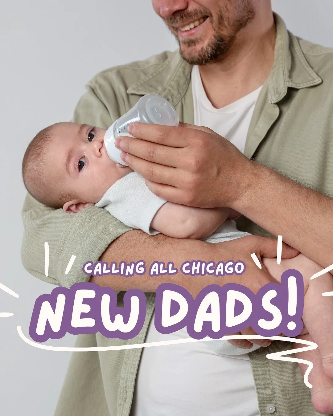 Calling all Chicago Dads! 👋

We&rsquo;re launching a new space just for you! A place to connect, learn, ask questions, and build your crew, proudly hosted by @chicagonewmoms. Although registration quickly filled for this session, there will be plent