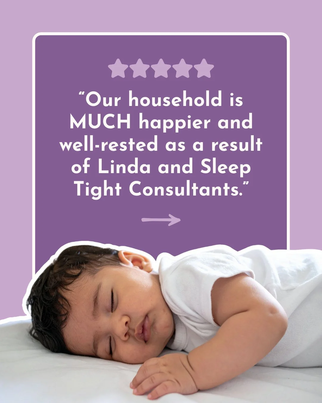 Better sleep, happier days. 😴✨
I love hearing your stories, they mean everything.

#babysleep #clientlove #momtips #newmomlife #sleepsuccess