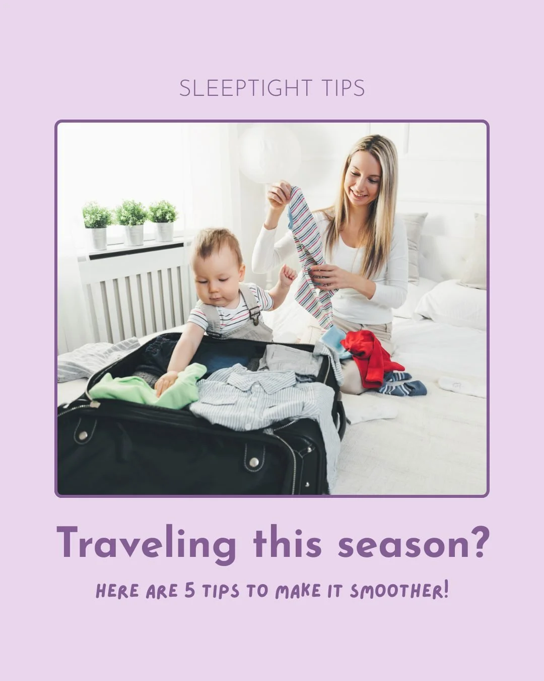 Holiday travel doesn&rsquo;t have to derail your little one&rsquo;s sleep 🎄✈️

A few small tweaks like keeping familiar routines, planning around naps, and creating a cozy on-the-go sleep space can make the whole trip smoother for everyone. Travel m