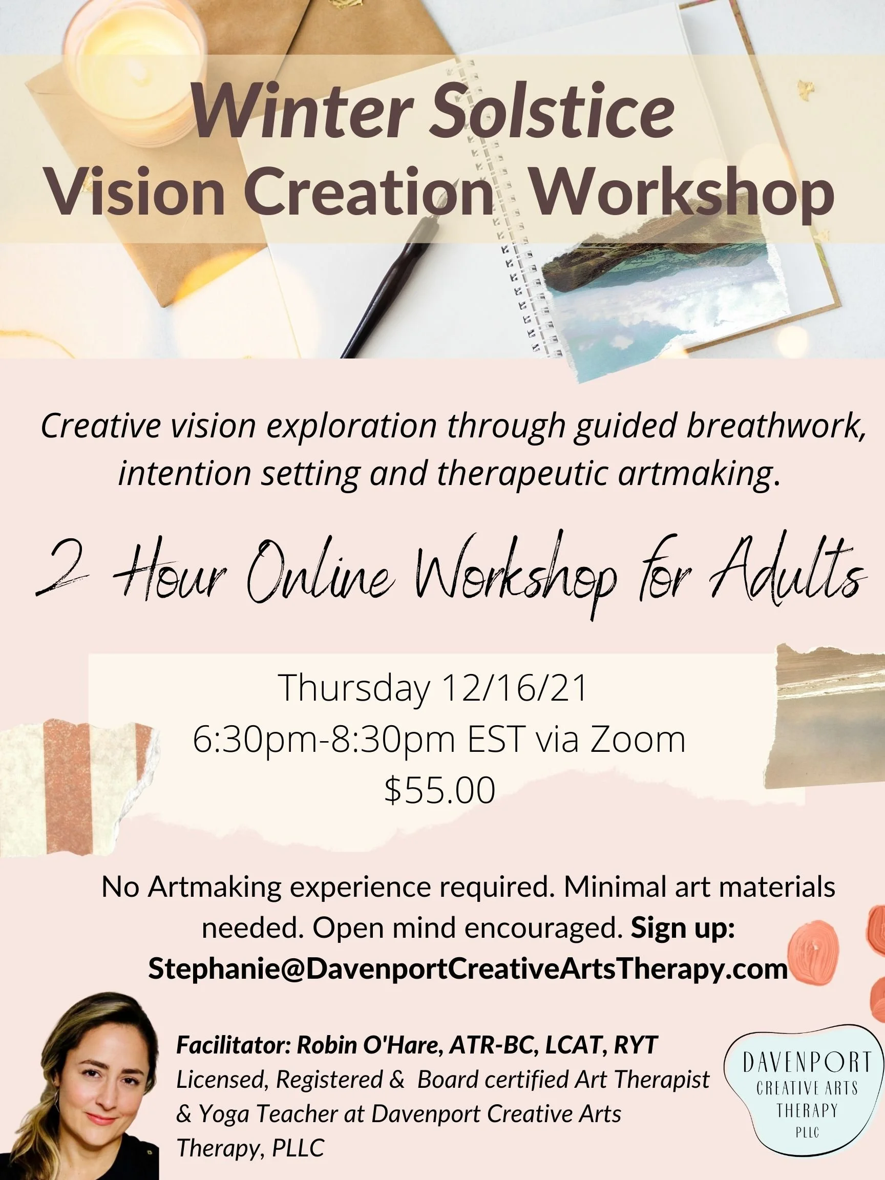 Art Therapy Groups & in NYC • Davenport Creative Arts Therapy