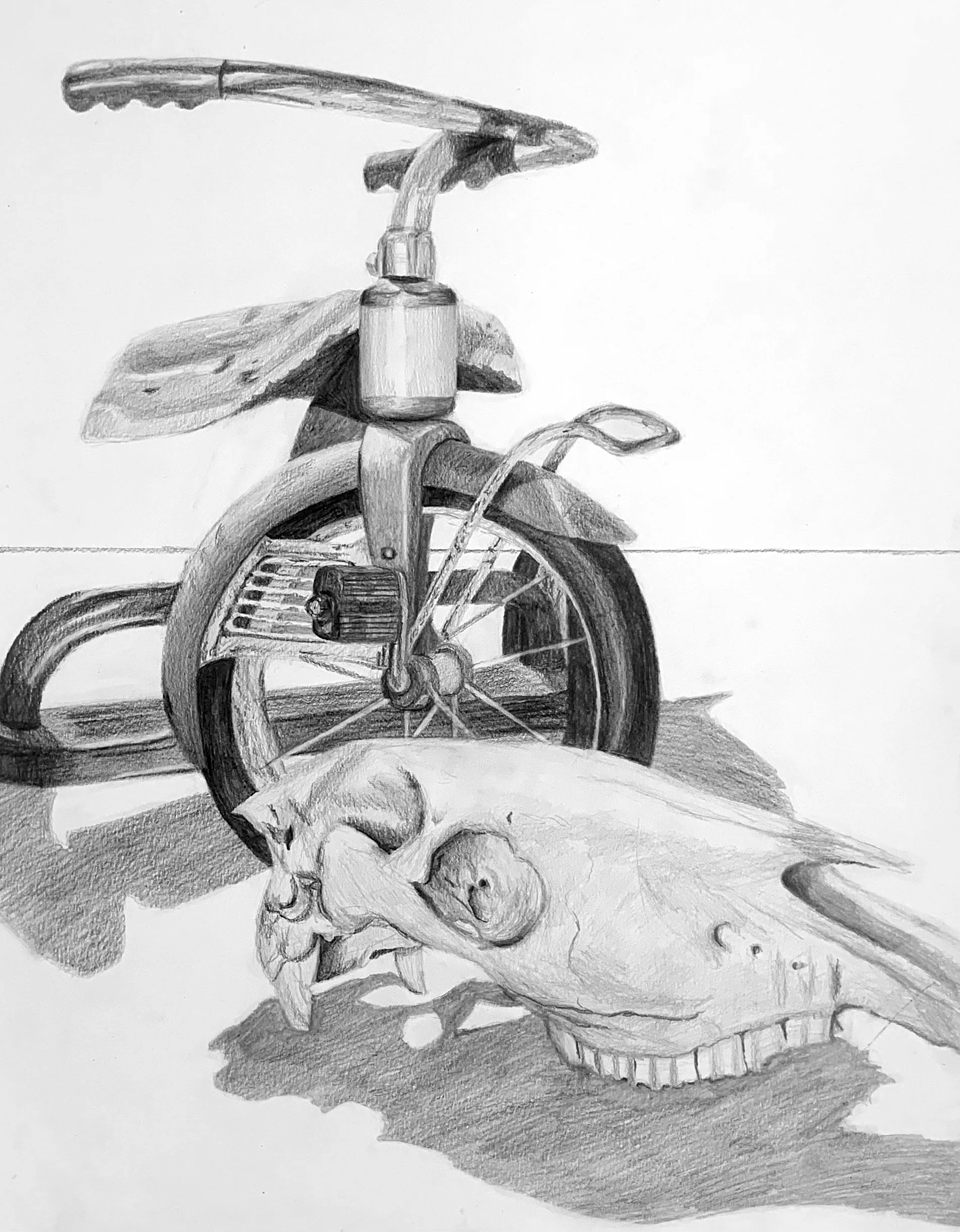 Drawing 1 Value Still Life