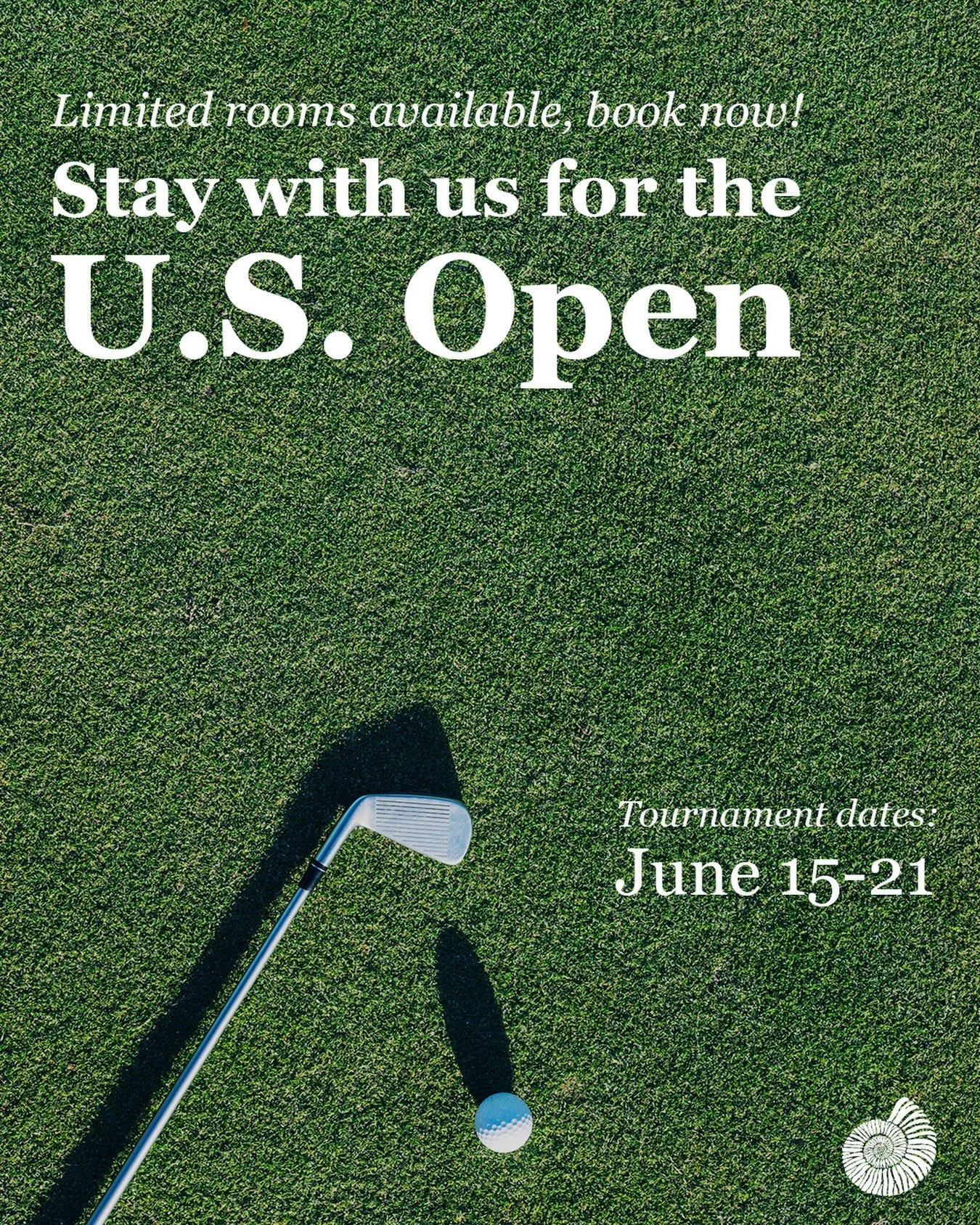 ⛳️ Book your stay with us for the U.S. Open! Go to bathandtennis.com or call (631) 288-2500 to enjoy both the beach and tournament!

#USOpenGolf #Hamptons #BathandTennis #WestHamptonBeach #golf