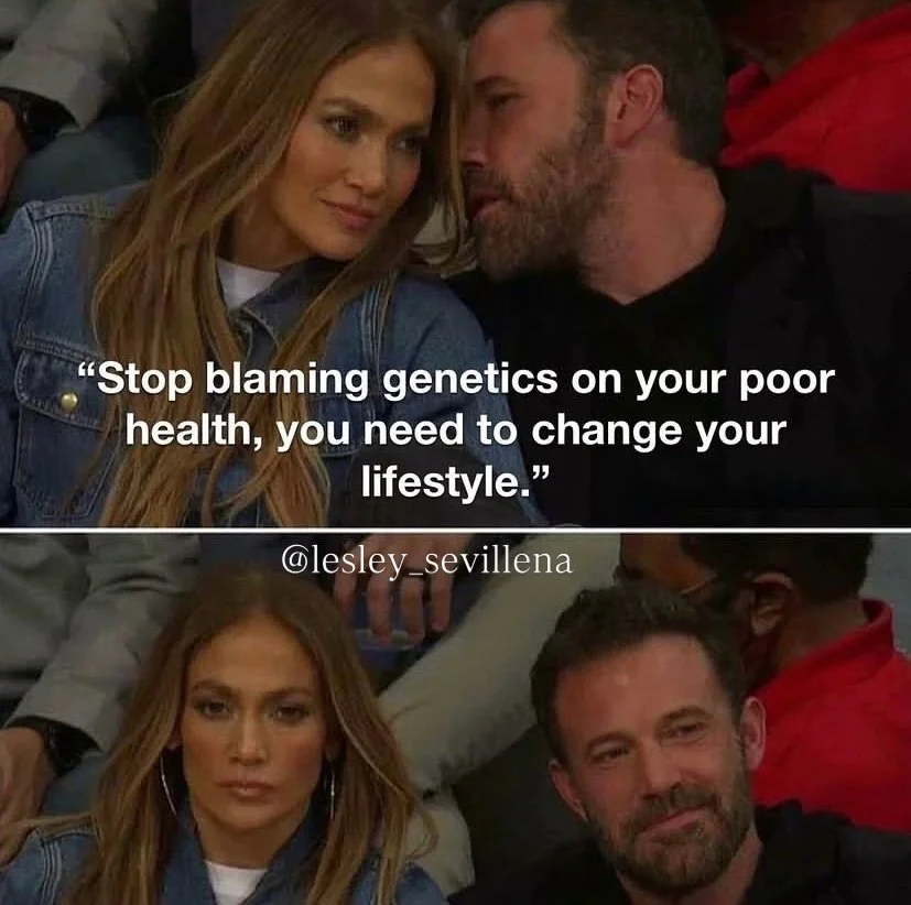 Have you ever caught yourself saying👇

&ldquo;My mom has osteoporosis.&rdquo;
&ldquo;My dad has diabetes.&rdquo;
&ldquo;High cholesterol runs in my family.&rdquo;
&ldquo;Everyone in my family has high blood pressure.&rdquo;

So you assume it&rsquo;s