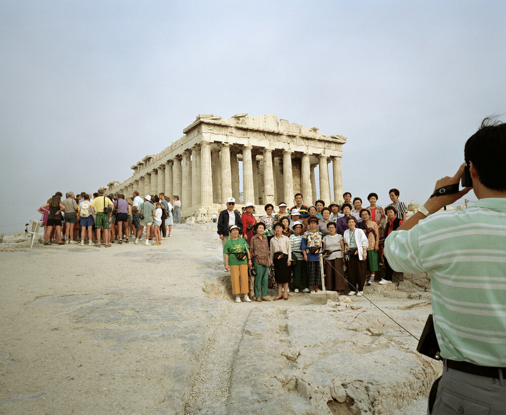Small World, Greece, Athens, The Parthenon, 1991, traditional c-type print, 43 x 56 cm, ed. 25; 102 x 127 cm, ed. 6