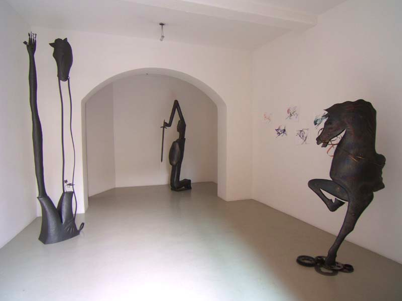 1. Riccardo Dalisi, 19 June 2007, installation view at Studio Trisorio Rome.jpg
