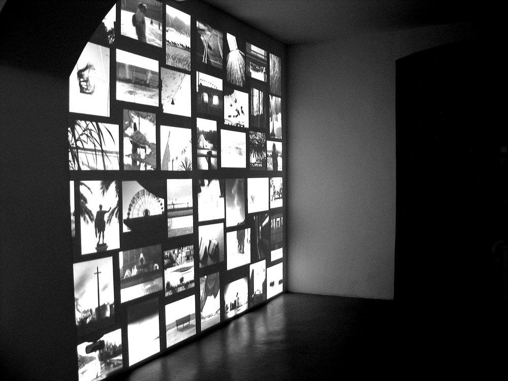 2. Over and Over, 2005, frame of video installation, black and white photography, ed. 10.jpg