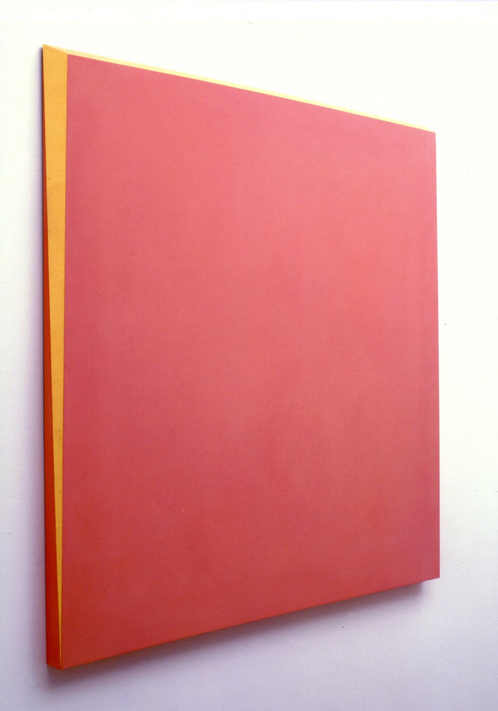 5. Ettore Spalletti, Rosso Porpora, Oro, 2004, color on board, gold leaf, 100 x 100 cm.jpg