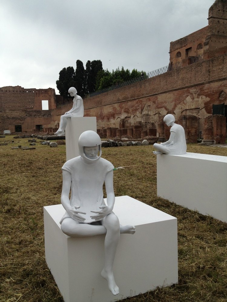 2. Marisa Albanese, Postclassici, 23 May – 29 September 2013, Foro Romano, installation view .jpg