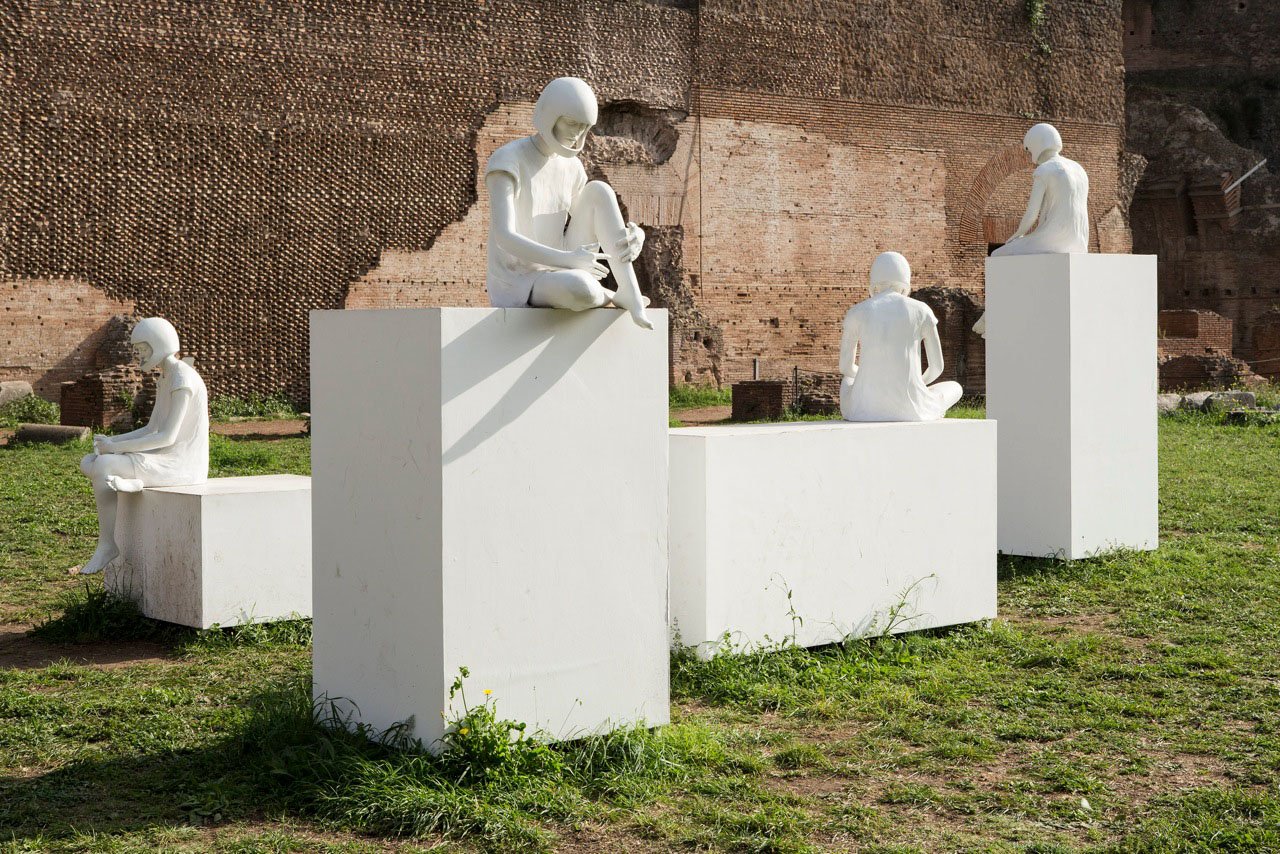 1. Marisa Albanese, Postclassici, 23 May – 29 September 2013, Foro Romano, installation view .jpg