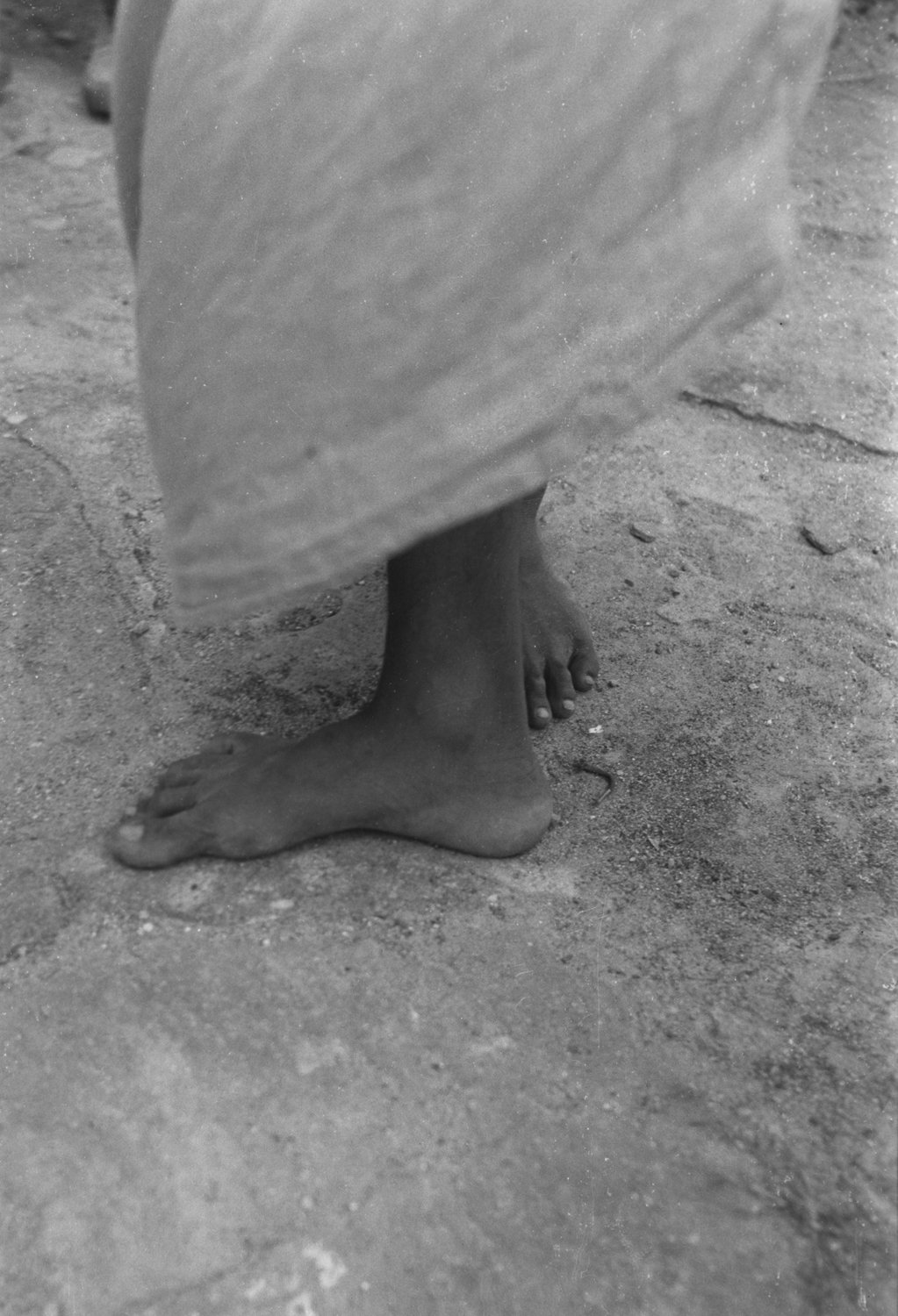 Feet of Priest, Burma, 1958.jpg