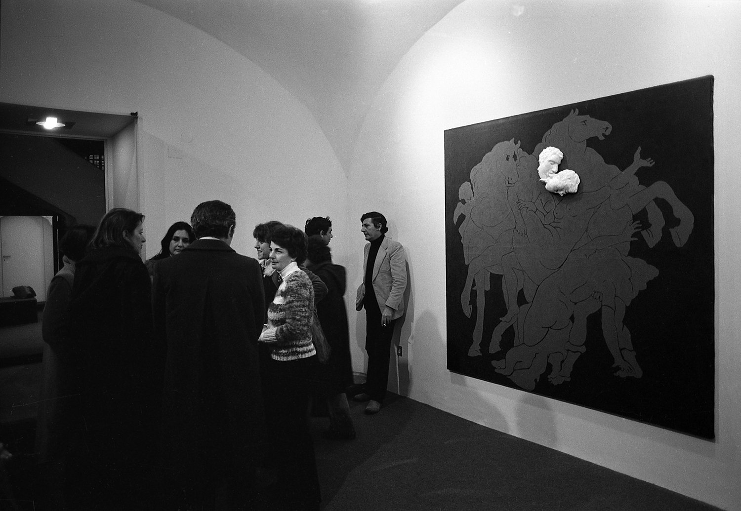 2. Roberto Barni, Ho buona memoria, 12 january 1977, Studio Trisorio Naples.jpg
