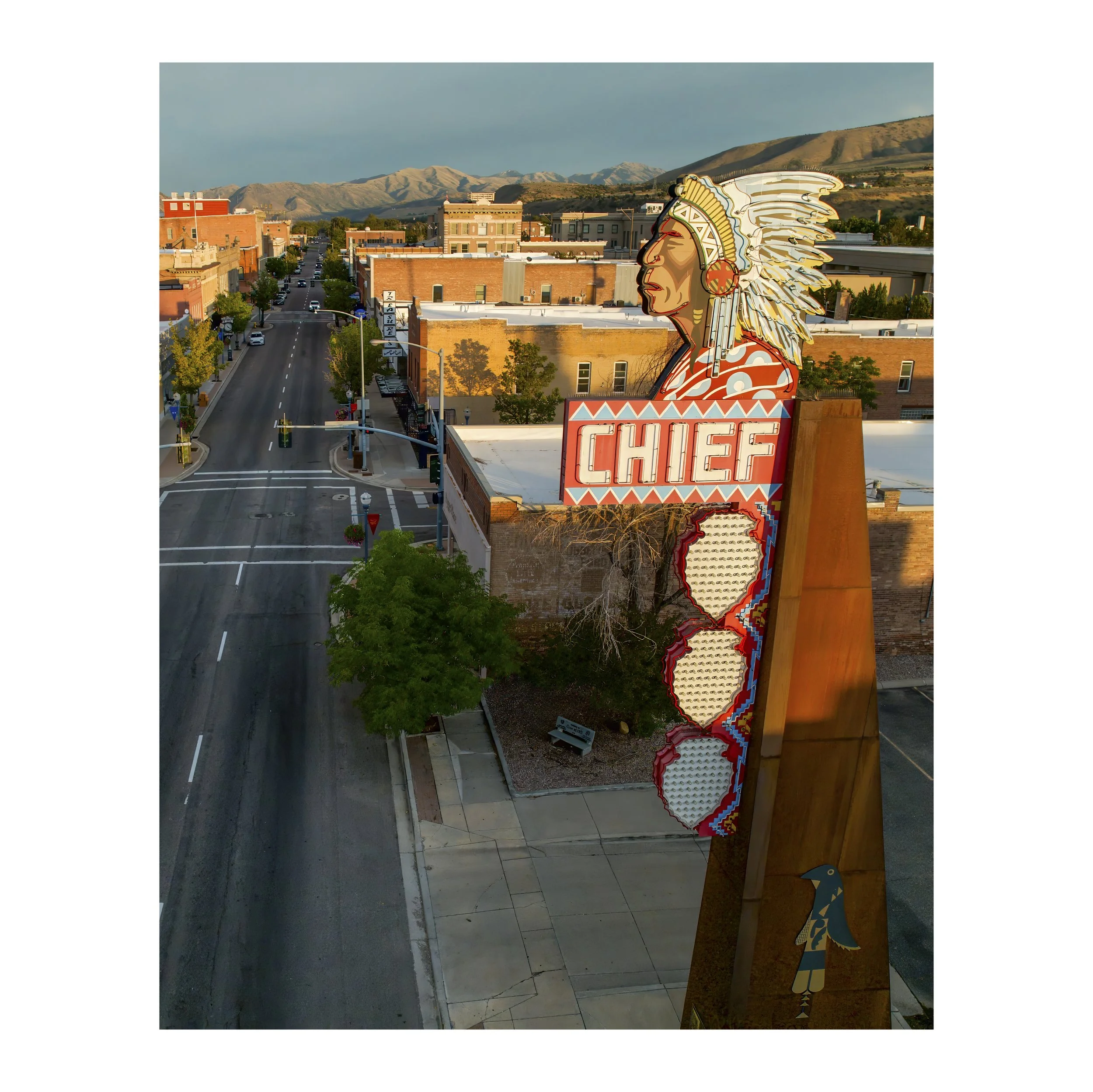 Chief Pocatello (Vertical) | Fine Art Print