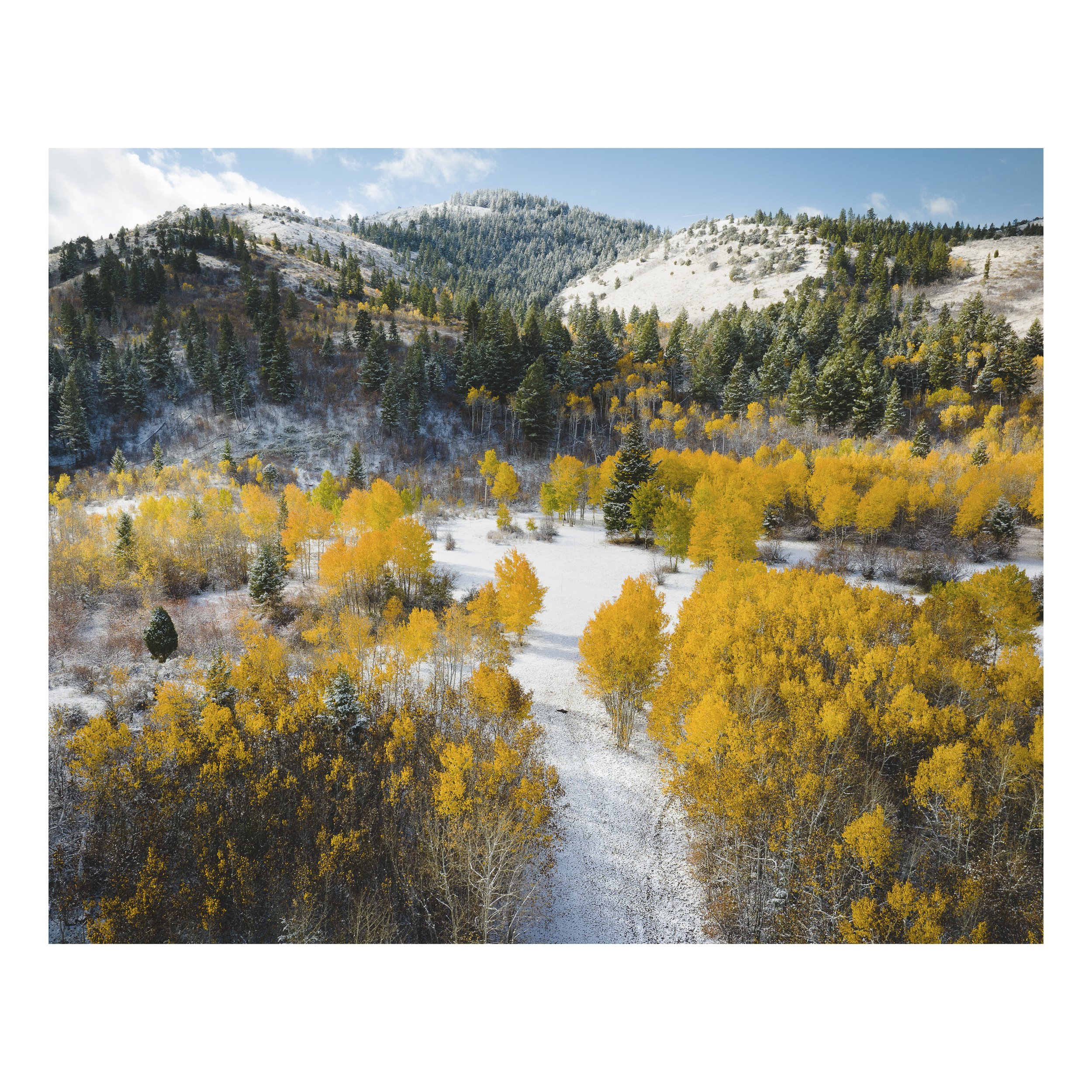 Mink Creek Nordic Center in Transition | Fine Art Print