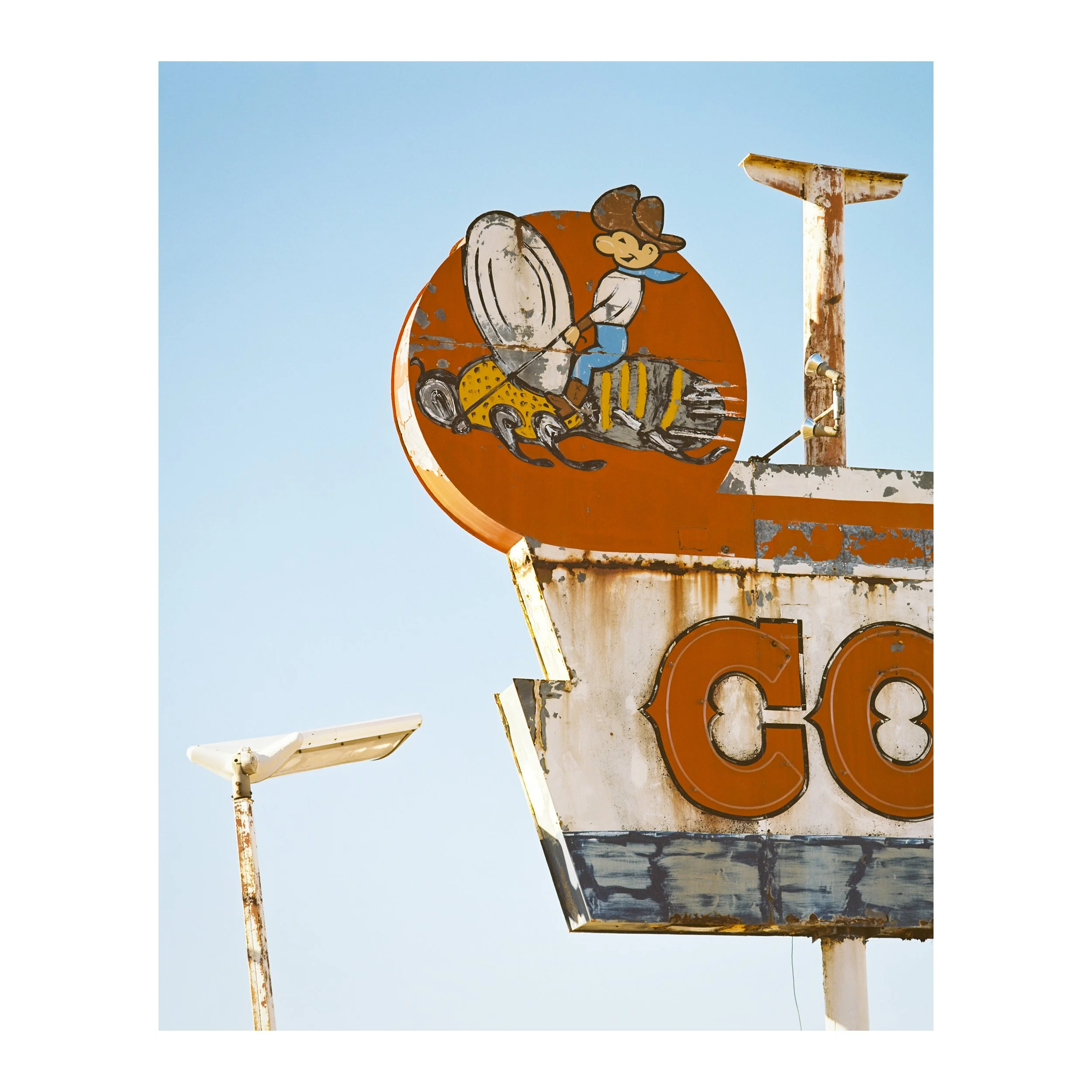 Old Cowboy Oil | Fine Art Print