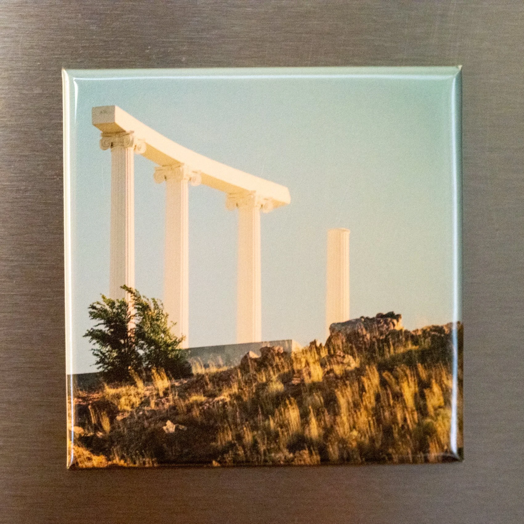 3x3" ISU Pillars Magnet