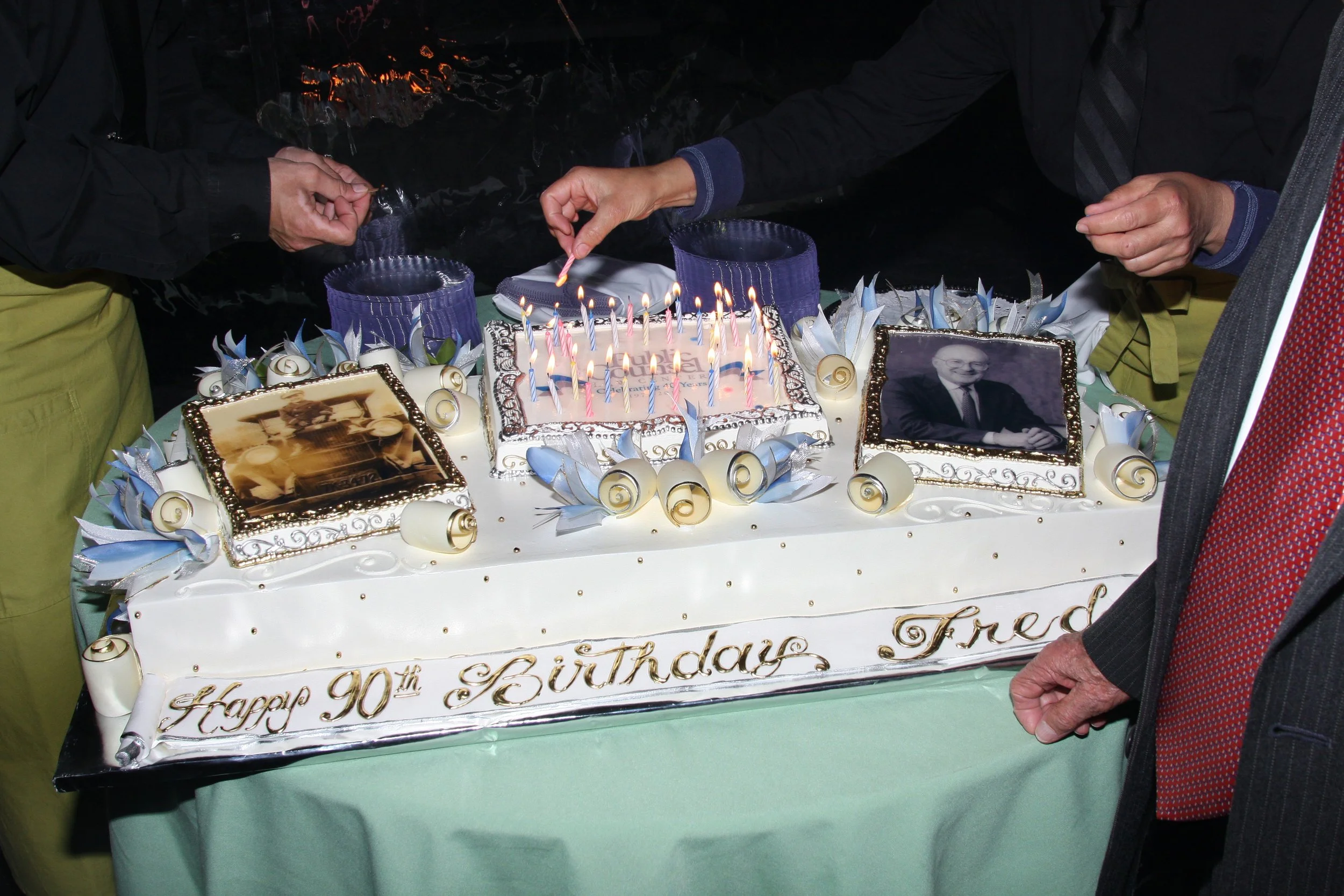 Fred's 90th Birthday Celebration, 2010