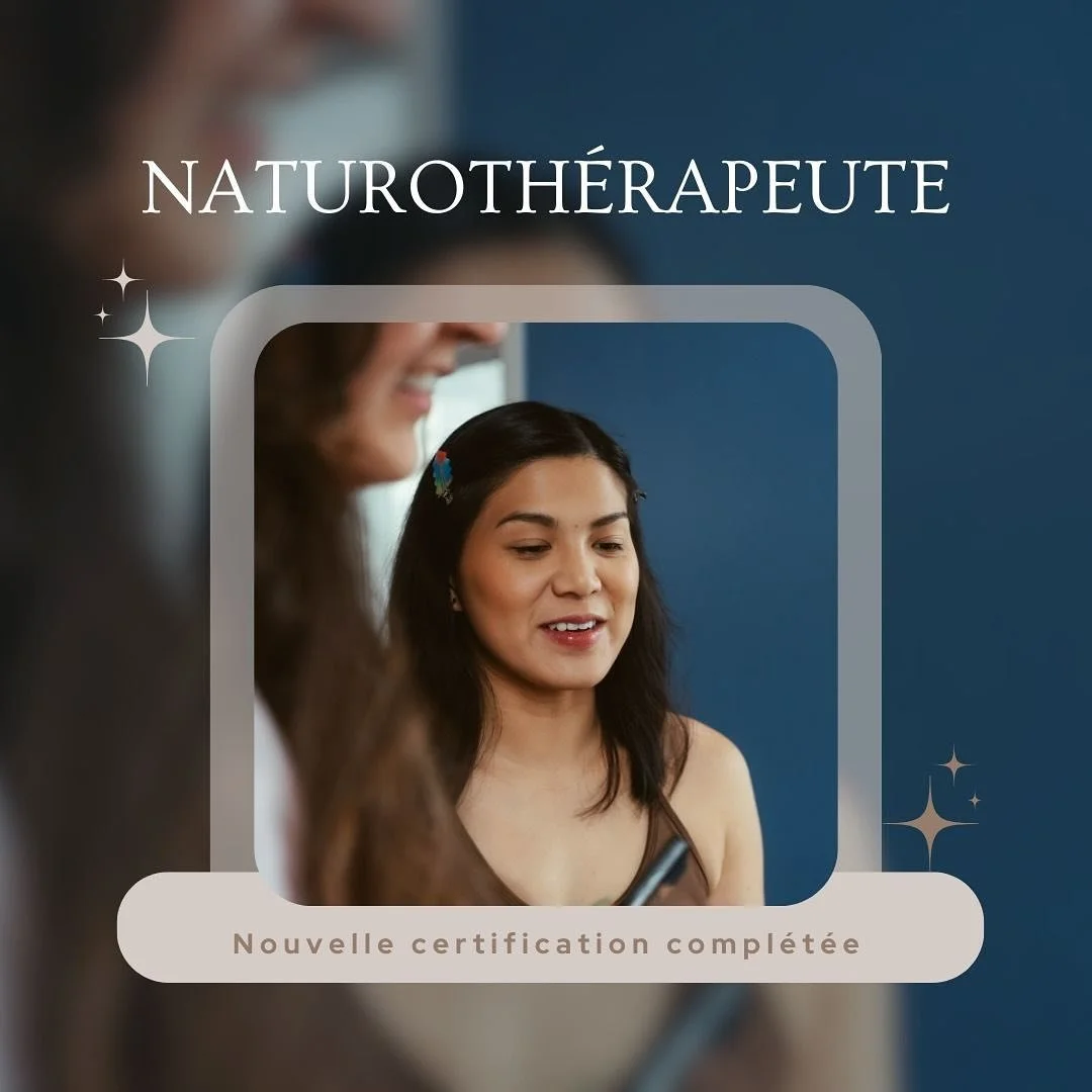 Un dernier accomplissement personnel avant mon accouchement! Je suis certifi&eacute;e naturoth&eacute;rapeute ✨
&nbsp;
Cela fait maintenant 3 ans que je me forme en tant que professeure de yoga et maintenant sp&eacute;cialis&eacute;e sur le plan th&e