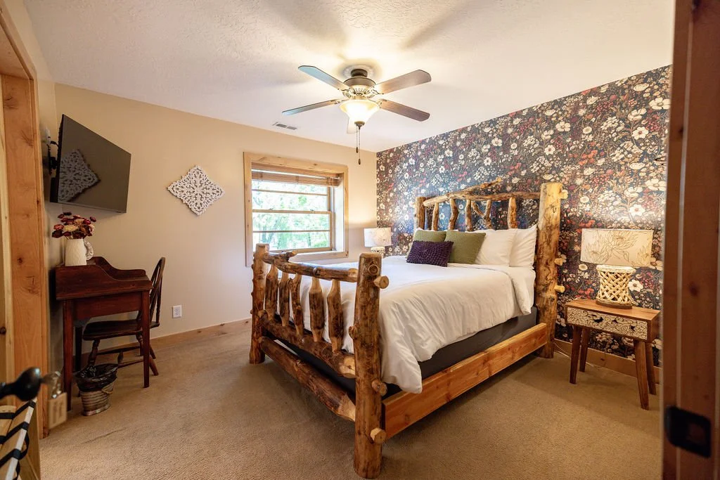 Wasatch Wildflower - Queen Downstairs Bedroom