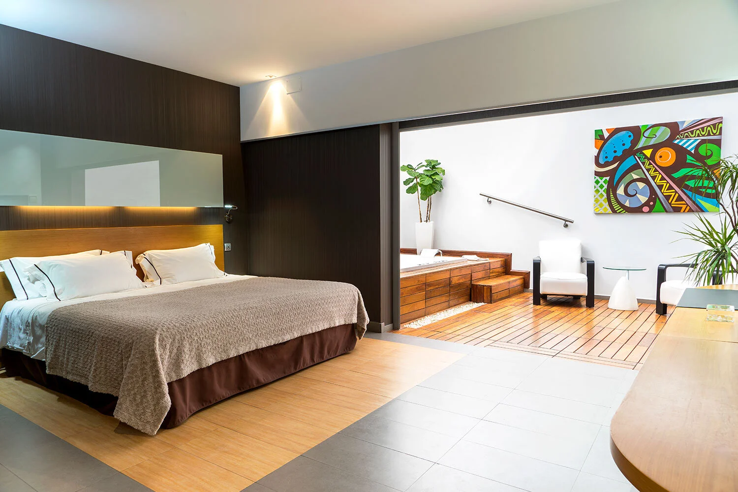 Descubre las habitaciones modernas, con diseño contemporáneo y máximo confort