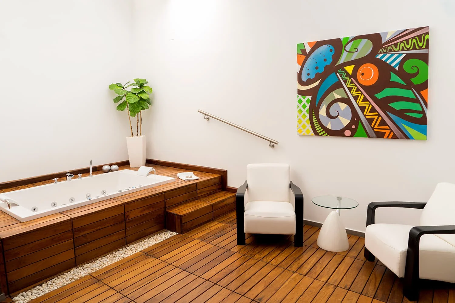 Suite con salón y jacuzzi – Escapada romántica