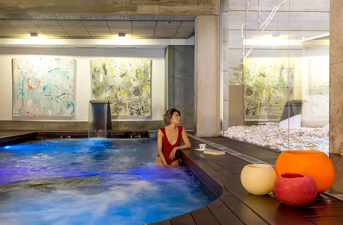 Piscina del Spa en La Casa del Rector