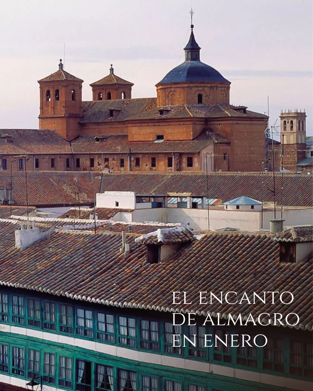 Almagro en enero es sin&oacute;nimo de calma.

Calles tranquilas, paseos sin prisas y la sensaci&oacute;n de descubrir el destino de una forma m&aacute;s aut&eacute;ntica ❤️

Y al final del d&iacute;a, el descanso te espera en La Casa del Rector.