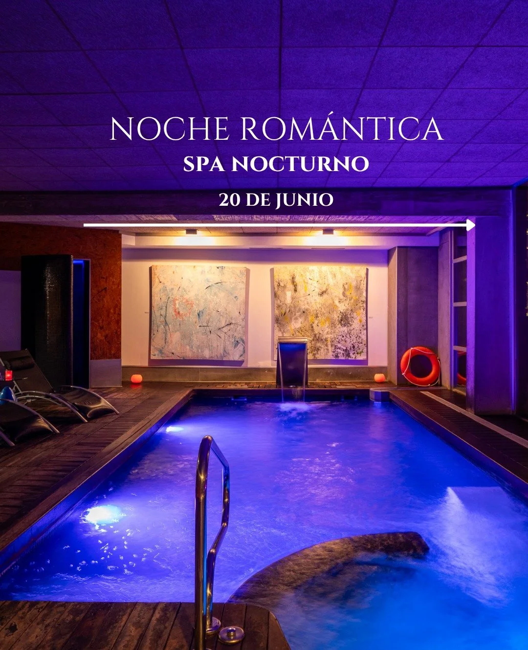 La Noche Rom&aacute;ntica en La Casa del Rector💕
Una experiencia &uacute;nica solo para enamorados de la calma. 

Con motivo de la Noche Rom&aacute;ntica organizada por @lospueblosmbe  abrimos excepcionalmente nuestro Spa nocturno. 

Sum&eacute;rget