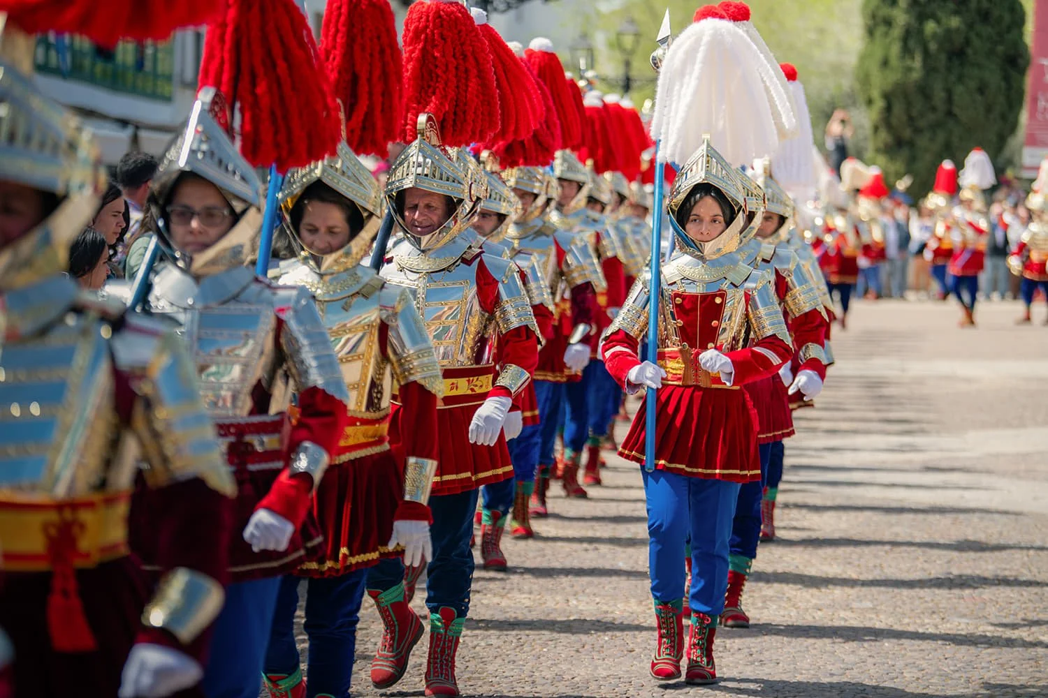Procesión de Los Armaos en la Plaza Mayor de Almagro