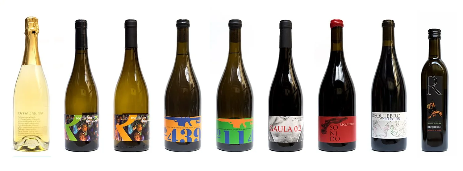 Viñedos de Bodega Amadís de Gaula al atardecer en Castilla-La Mancha, origen de sus vinos de autor