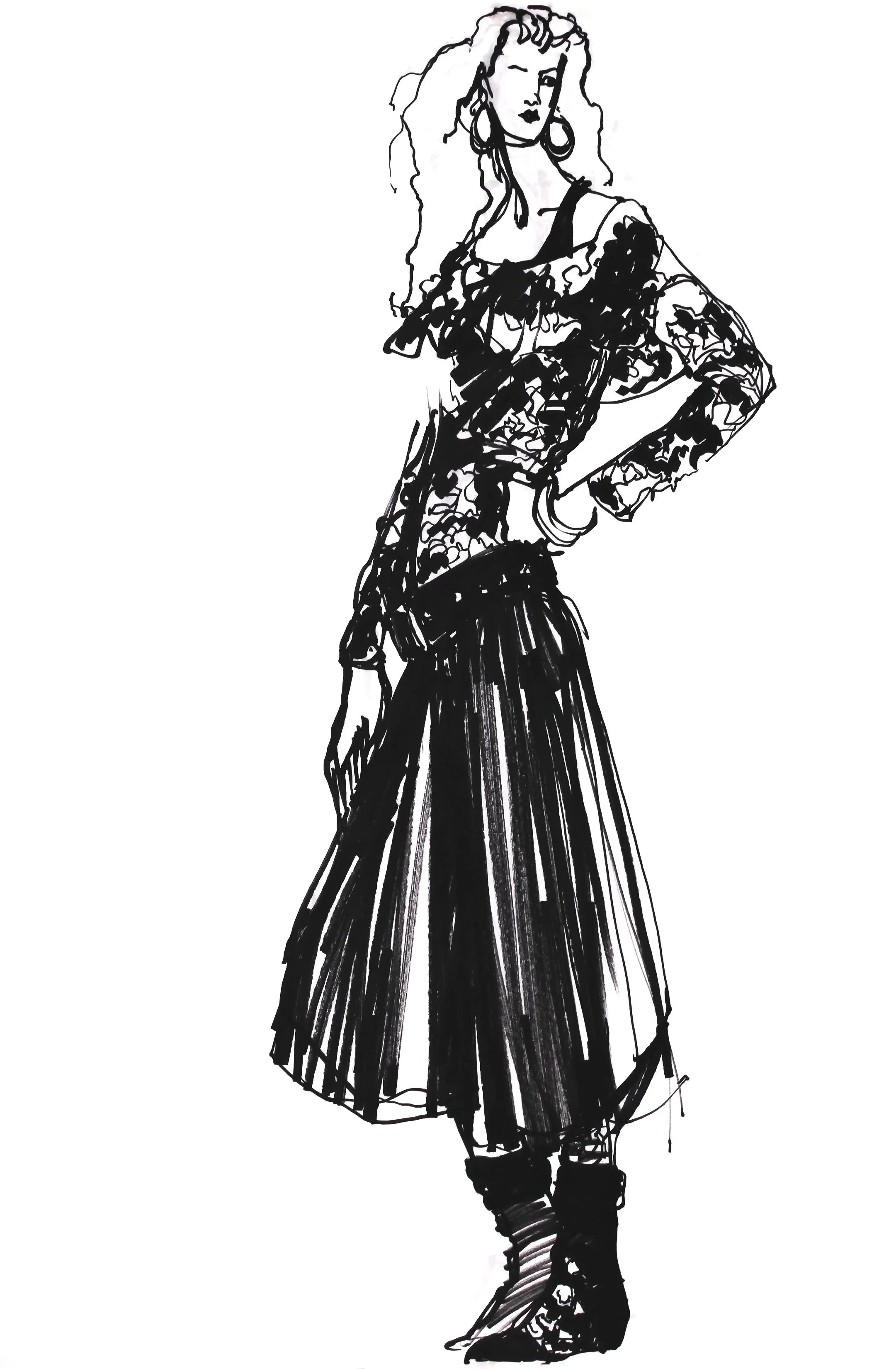 FASHION-ILLUSTR_BLK_MARKER_LONG_SKIRT.jpg