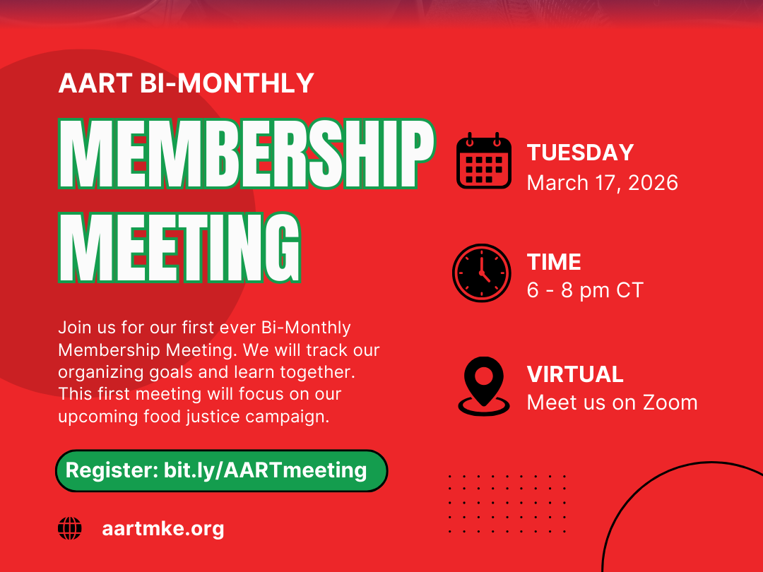 AART Bi-Monthly Membership Meeting