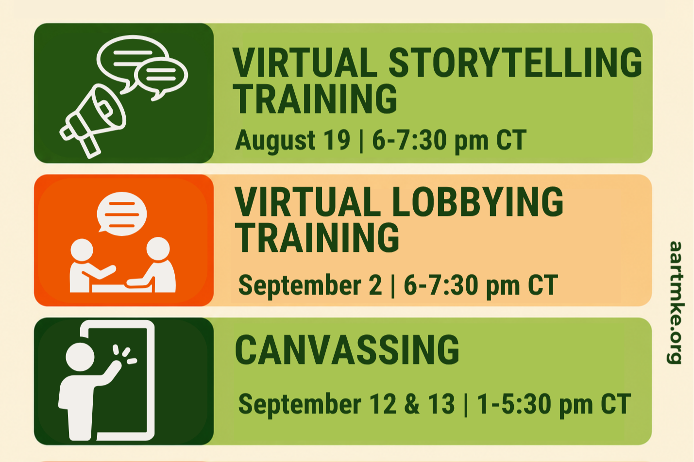 Feed the Change MKE Fall Training Series