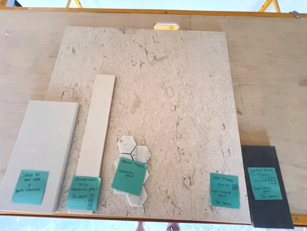 On-site sample coordination details