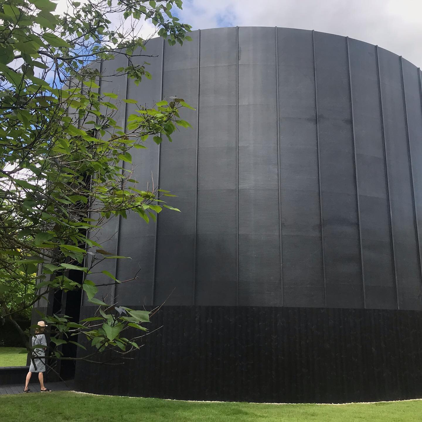 A fabulous conversation today between @theastergates and @adjaye_visual_sketchbook moderated by @hansulrichobrist in the Serpentine Pavilion. &lsquo;Black Chapel&rsquo; is an open, inclusive and honest space. Artist and architect shared poignant obse