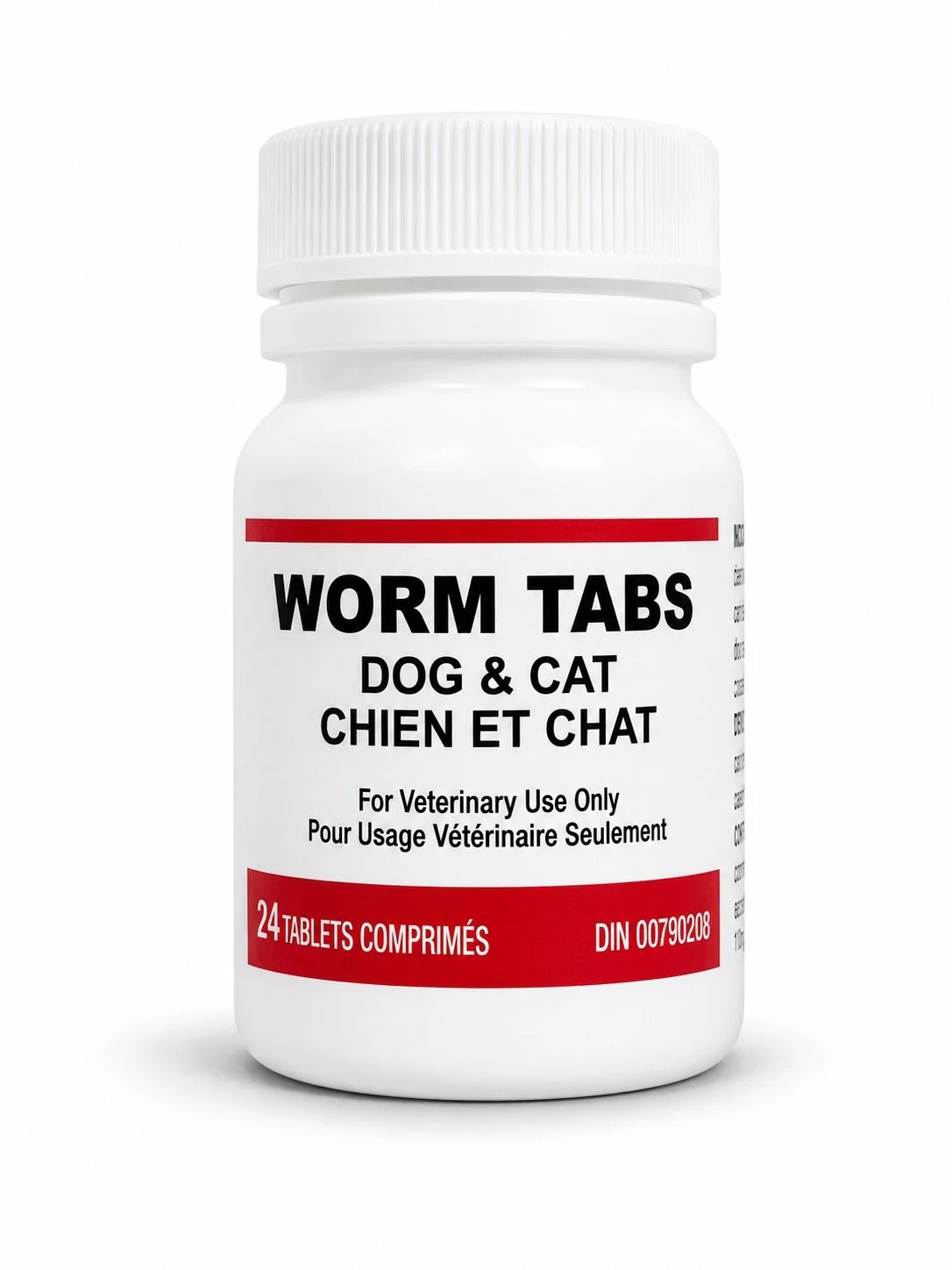 DVL large round worm tabs dogs and cats 24 tabs