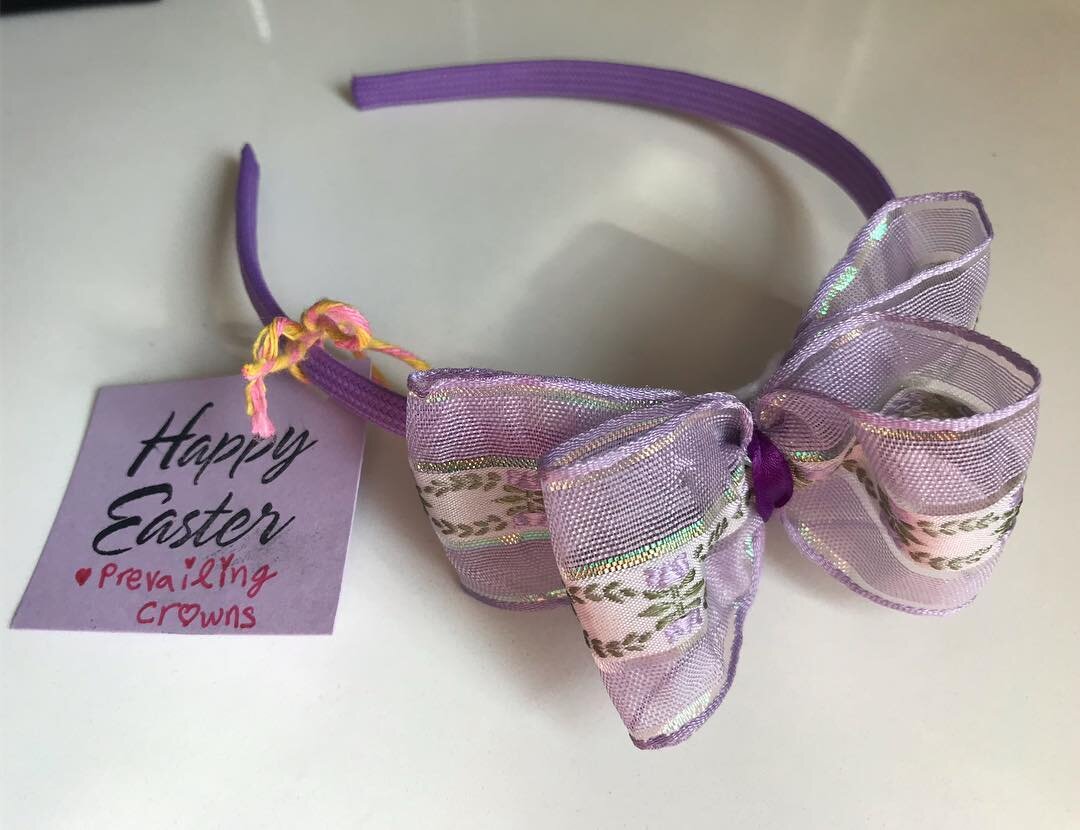 Hello all!

We&rsquo;ve been quiet here on social media, but have been hard away at working on legalities &amp; structure. 
In the meantime, our dear friend Pita handmade over 40 Easter headbands which Olivia was able to hand out to some beautiful gi