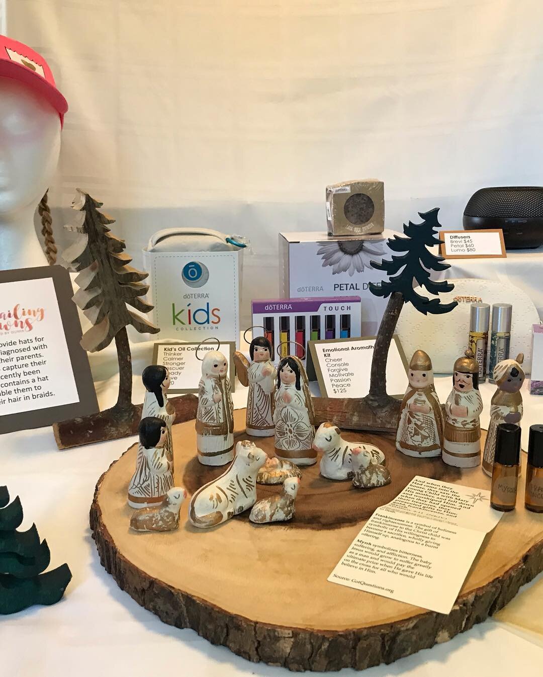 Tomorrow, Saturday December 8th from 9-11am &amp; 2-3:30pm we will be &ldquo;fundraising&rdquo; to get our instructional flyers printed for our kits. 
We will be selling #doTerra essential oils, focusing on #frankincense &amp; #myrrh #fitforaking $15