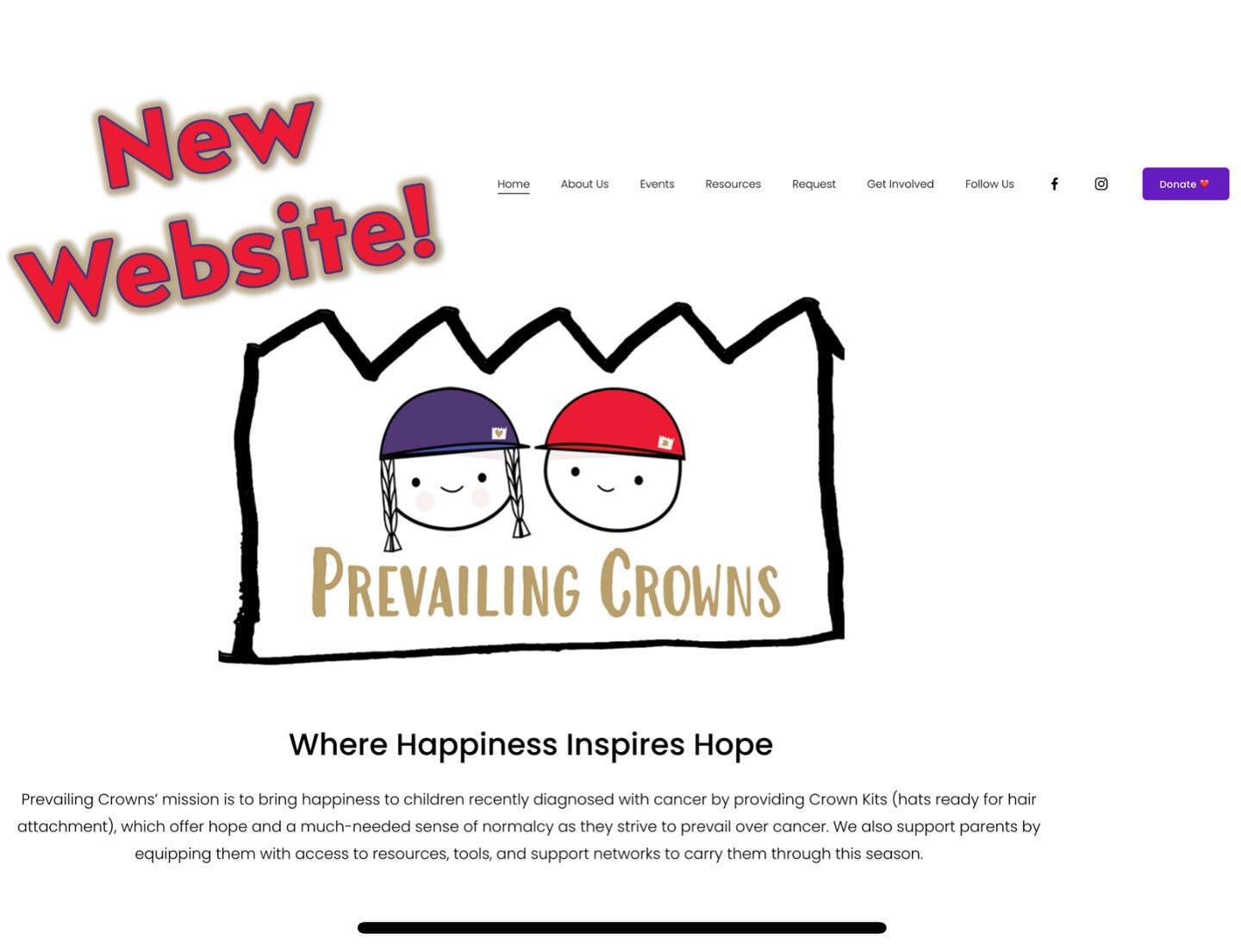 WE HAVE PREVAILED... in creating an all-new Prevailing Crowns website at www.prevailingcrowns.org! 

We&rsquo;re super excited about our new website so please visit often and share about us with your community.&nbsp;&nbsp;

This week we&rsquo;ll shar