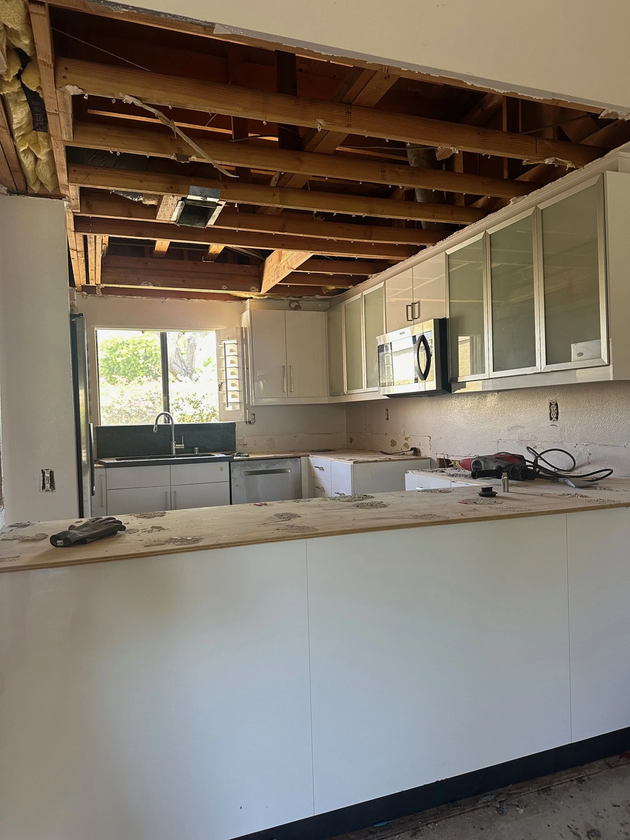 Palm Springs Kitchen During