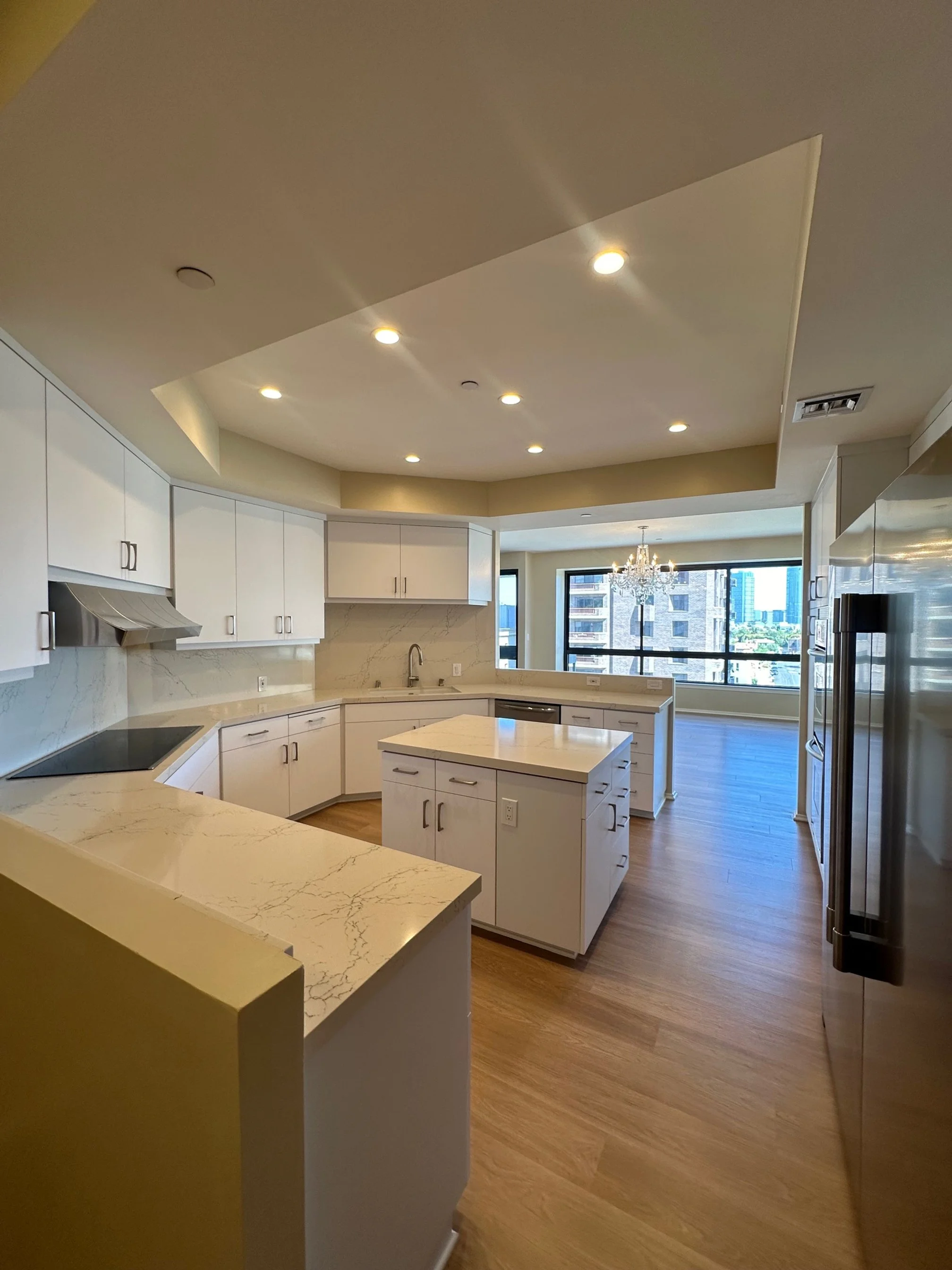 Wilshire Corridor High Rise Remodel-Kitchen