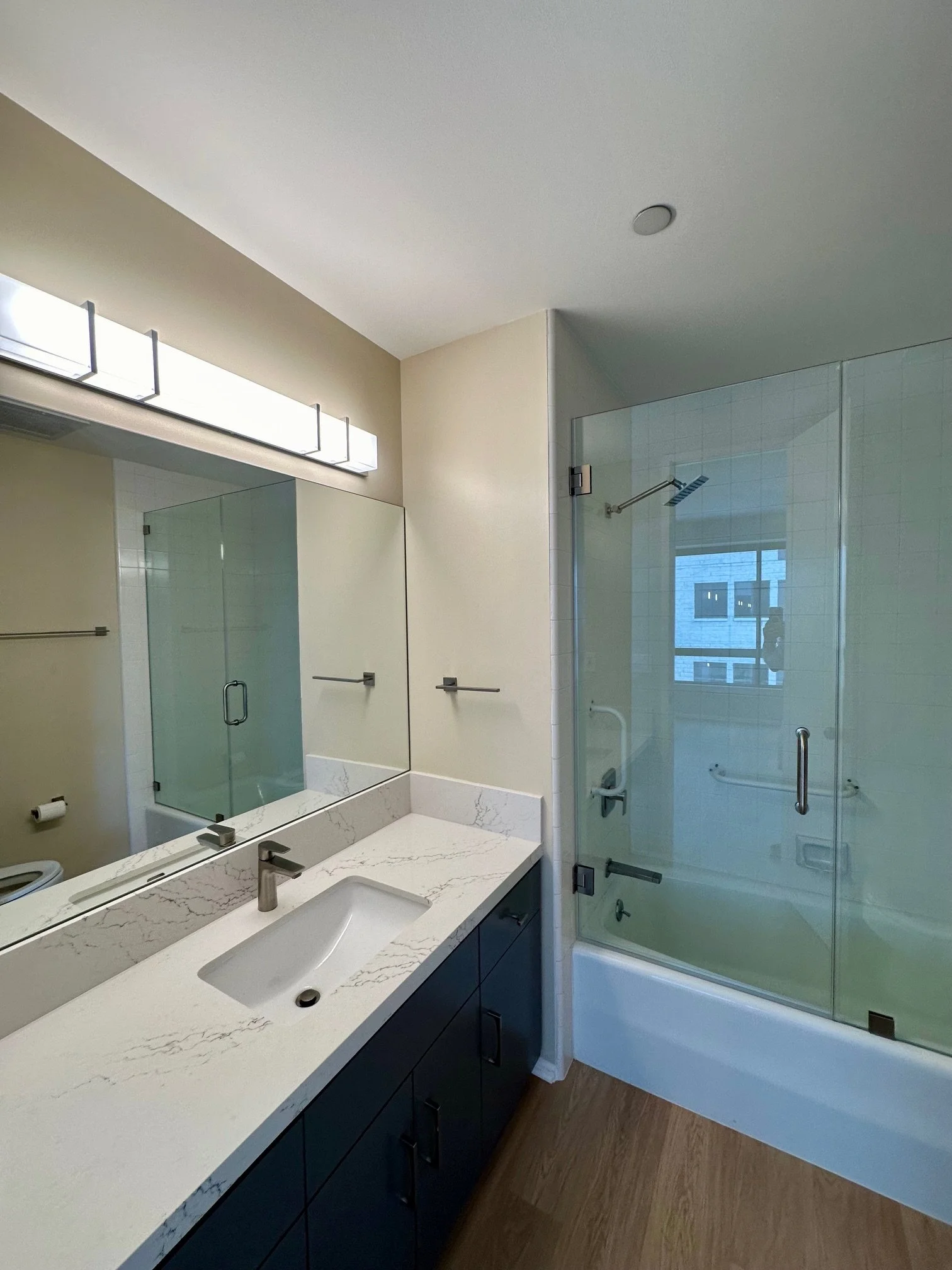 Wilshire Corridor High Rise Remodel-Bathroom